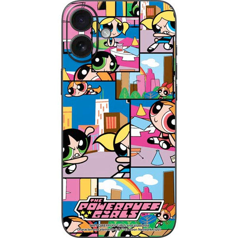 Cartoon Network Powerpuff Girls Patches iPhone 16 Plus Skin